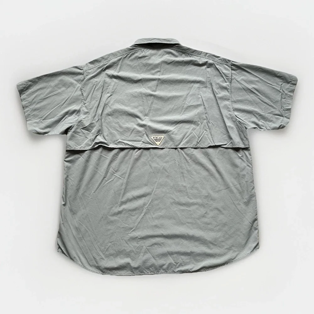 Columbia PFG Sportswear Company Men's XL Short Sleeve Vented Fishing Shirt - Picture 6 of 9